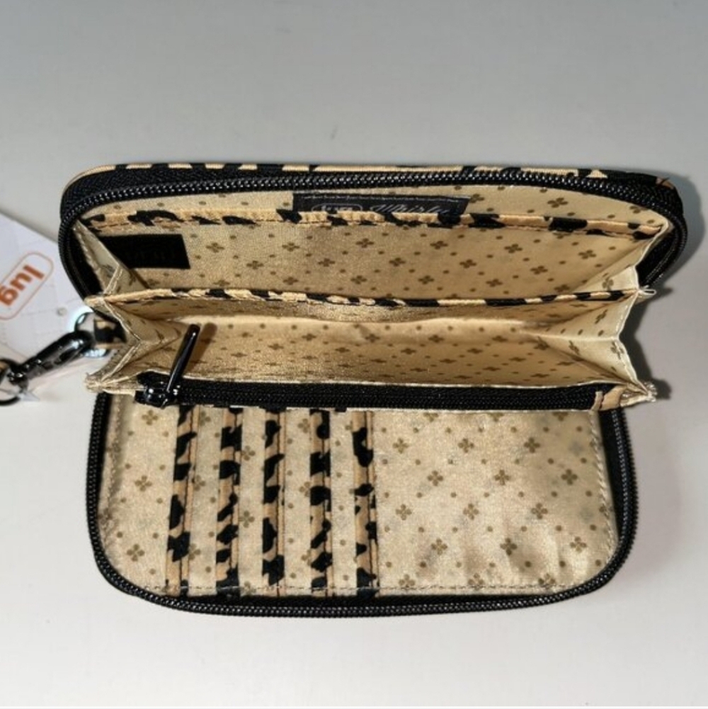 Lug Spotted Leopard Whirly RFID Wristlet Wallet - Picture 7 of 7